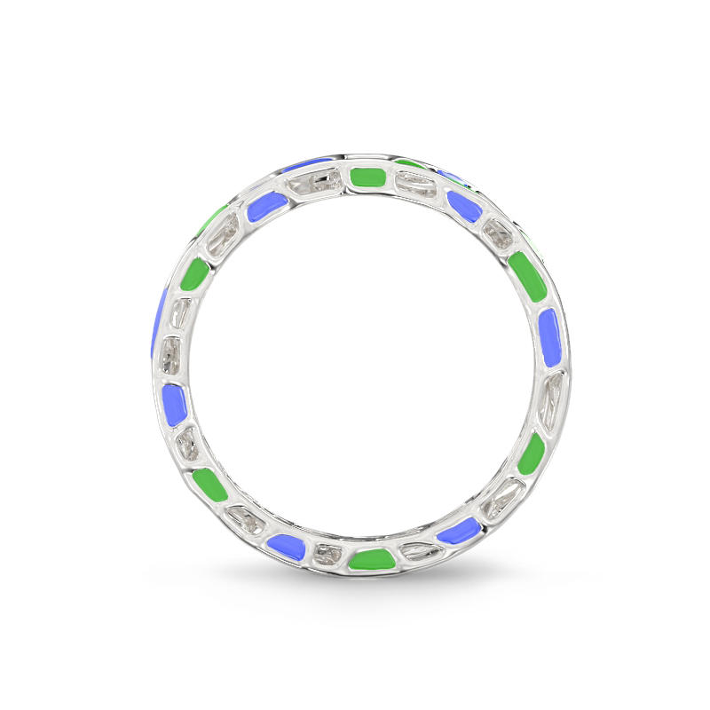 Bubbles Ring From Silver 3