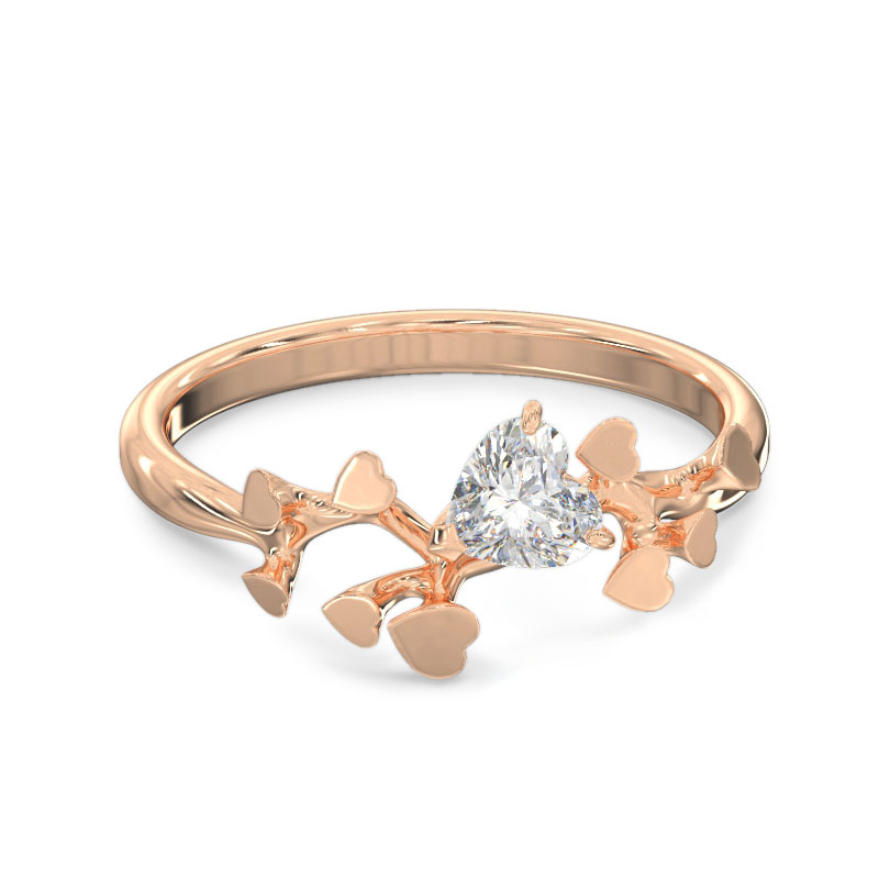 Branch Rose Gold Ring2
