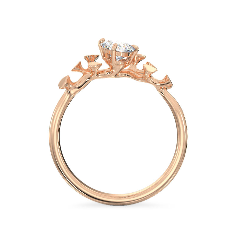 Branch Rose Gold Ring3