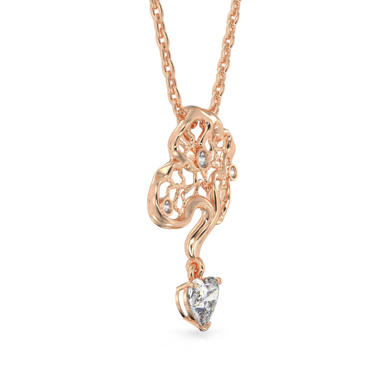Corylus Rose Gold Pendant2