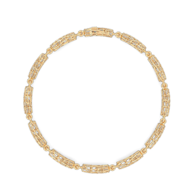Exquisite Bracelet from Yellow Gold